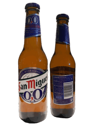 San Miguel 0 %, 0,33 l