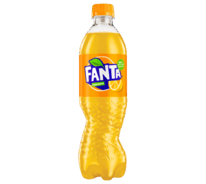 Fanta Appelsiini virvoitusjuoma muovipullo 0,5 L